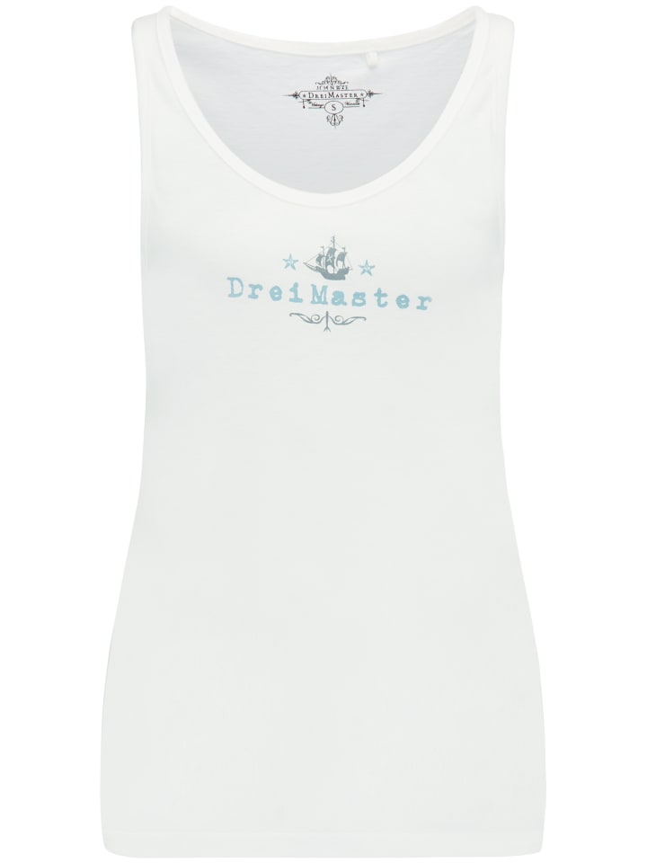 Damen Top in Wollweiss