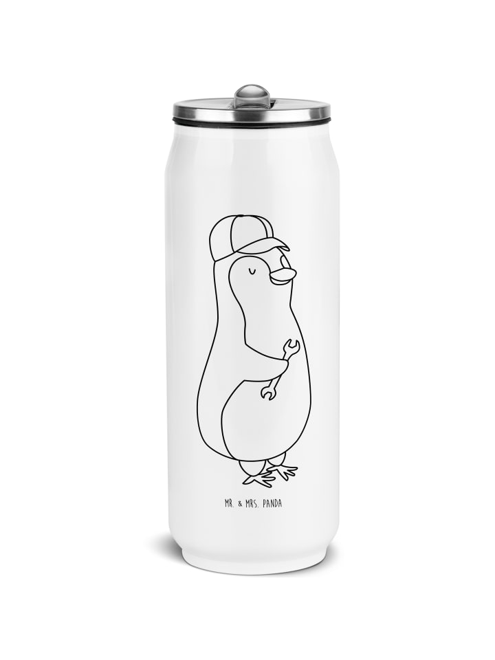 Getränkedosen Trinkflasche Wenn Papa es nicht r... in Weiß