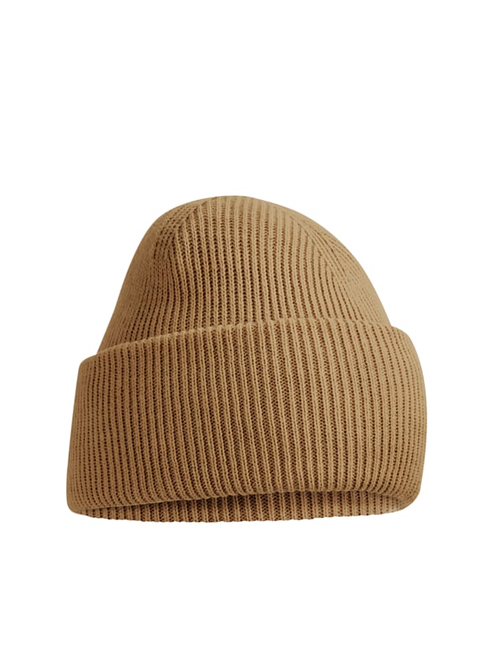 Beanie aus Polyester Unisex für Herbst und Winter in Braun