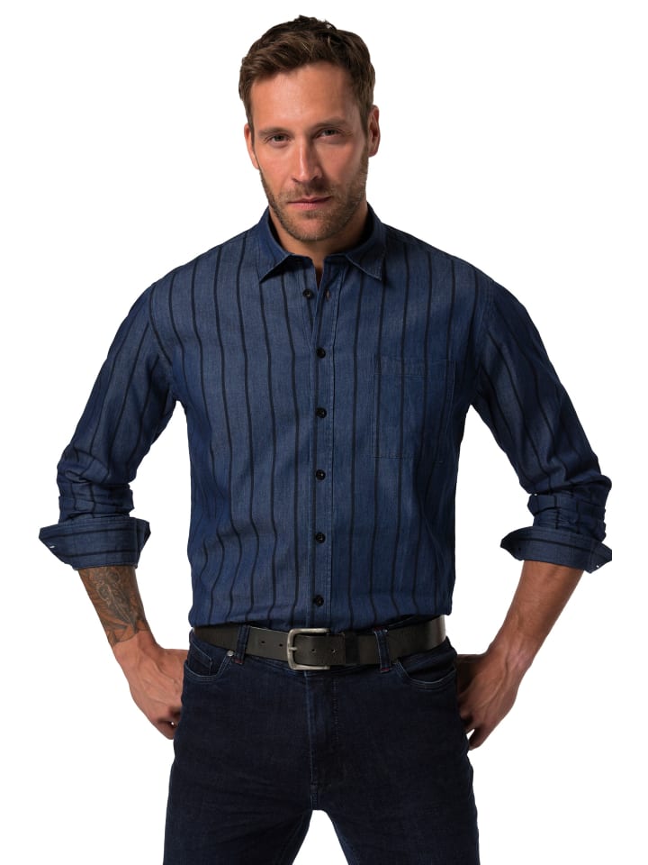 Hemd in blue denim