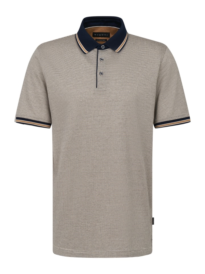 Polo Kurzarm in 60-taupe