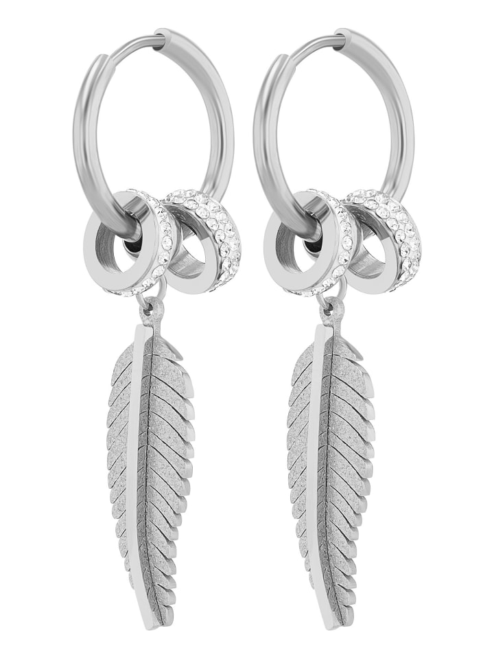 Damen Anhänger aus Edelstahl in silber