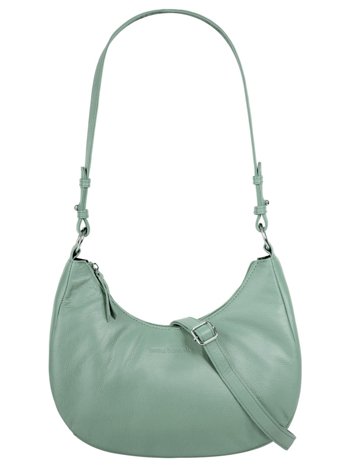 Umhängetasche echt Leder in mint