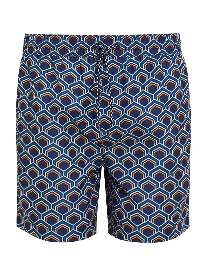 Badehose THB Swim Short Kilngate in blue