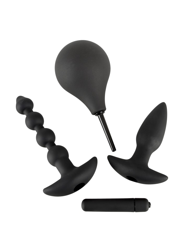 Toy Set Anal Kit in schwarz