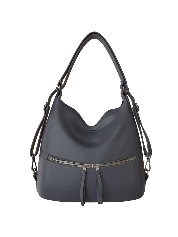Umhängetasche in D. Blue - Schwarz