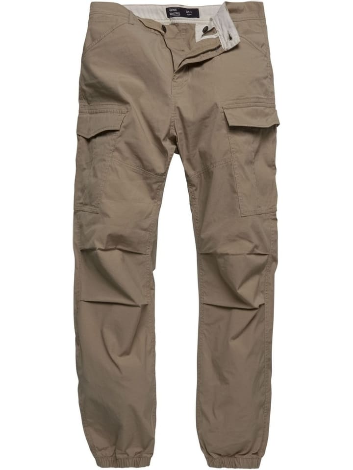 Cargohose "Conner Cargo Jogger" in Beige
