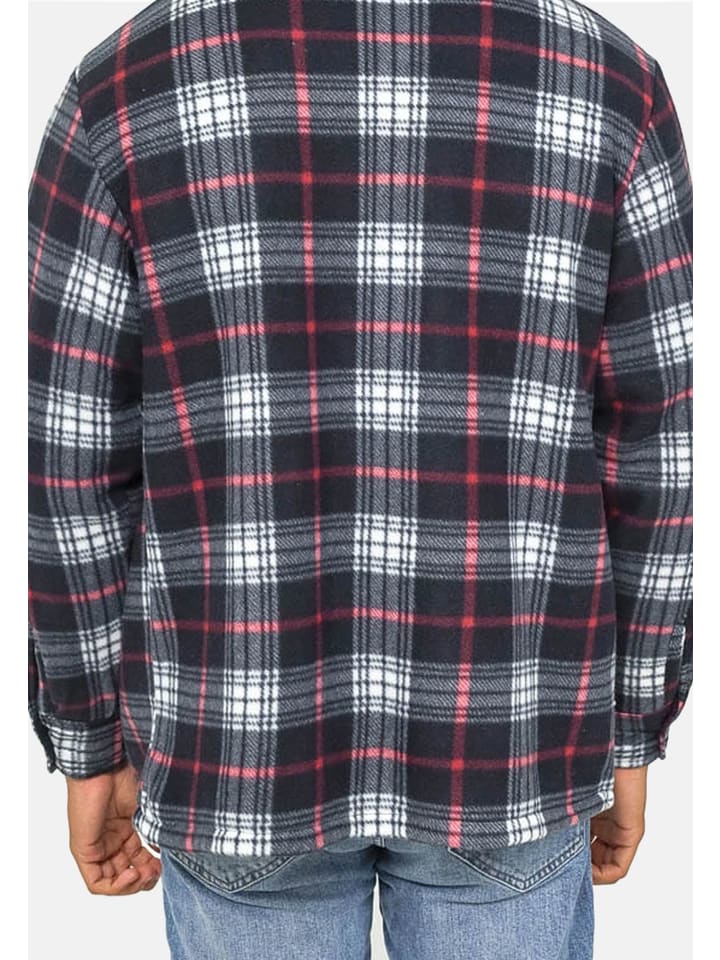 Karierte Jacke HolzfÃ¤ller Hemd Jacke Damen Thermohemd