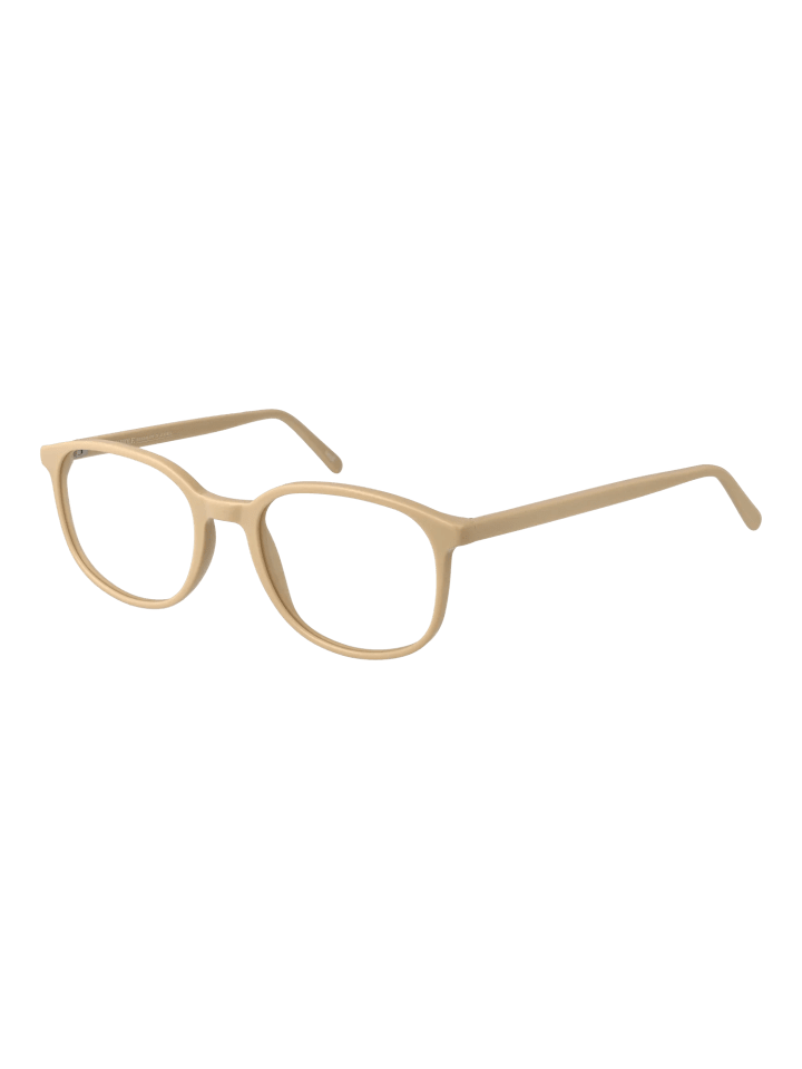 Unisex Optische Fassungen Panto Creme