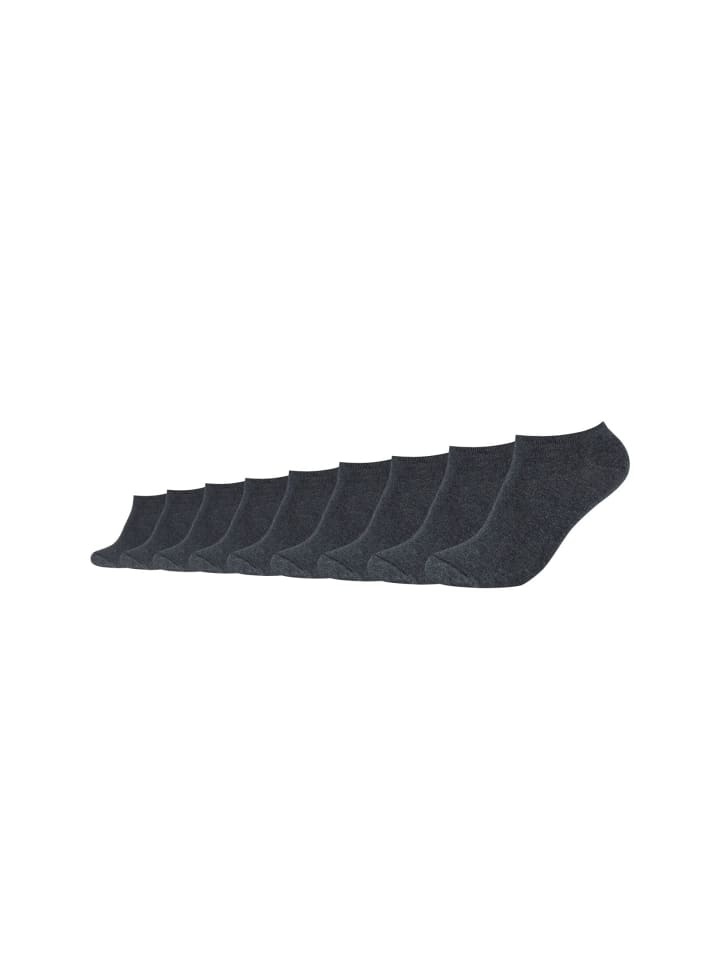 Sneakersocken 9er Pack anthracite