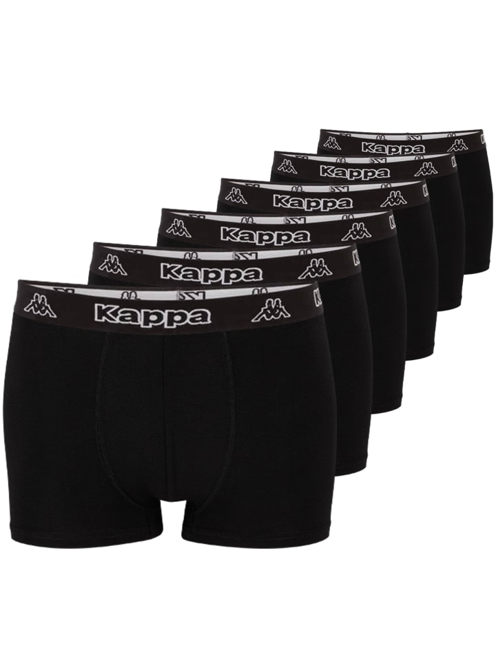 Boxershorts 6er Pack Retro Pants in schwarz (schwarz)