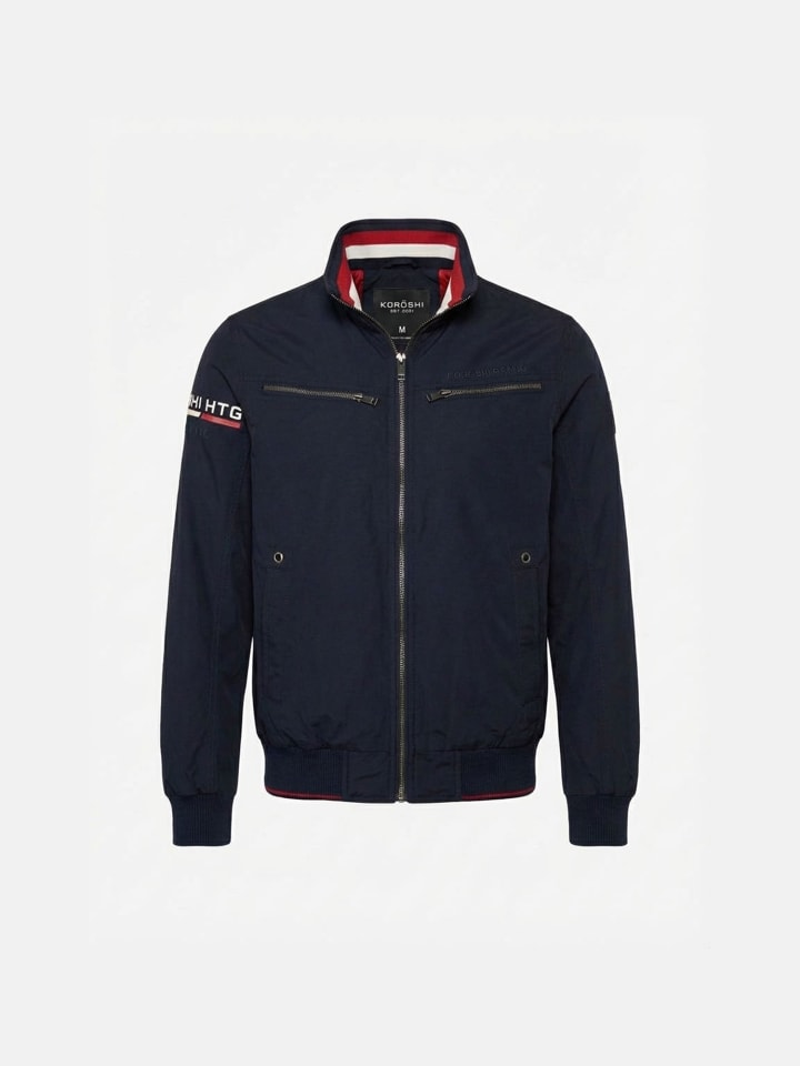 Leichte technische Jacke in blau