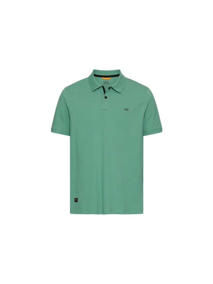 Polo in lagoon green