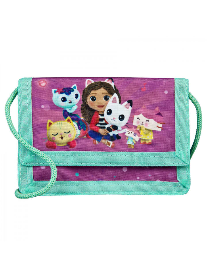 Gabby's Dollhouse Kinder-Portemonnaie Farbenfrohe in Lila