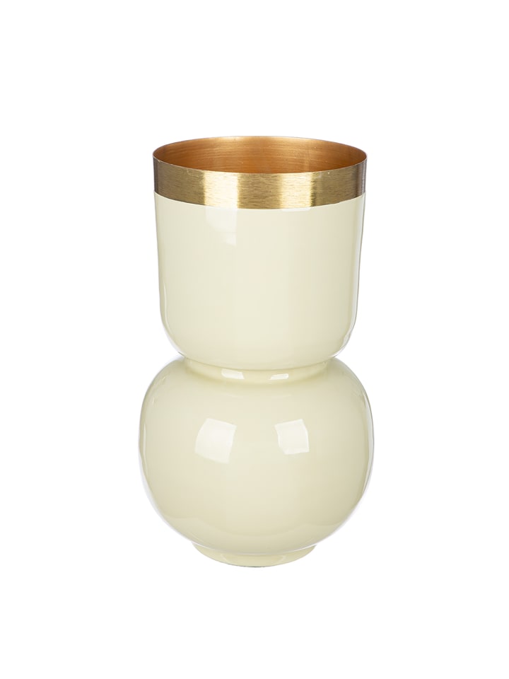 Vase Roro creme - (H) 31,5 cm