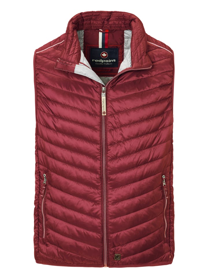 Steppweste Wade in dk.red