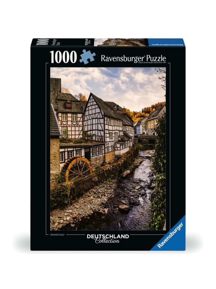 Ravensburger Puzzle 1.000 Teile Monschau in der Eifel in bunt