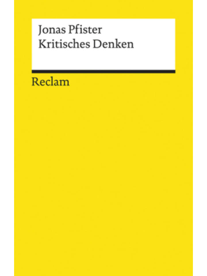 Buch - Kritisches Denken
