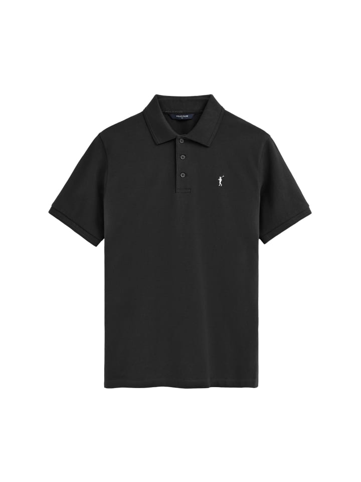 Poloshirt MAN RIGBY GO POLO SS IO SHORT SLEEVE REGULAR FIT in Schwarz
