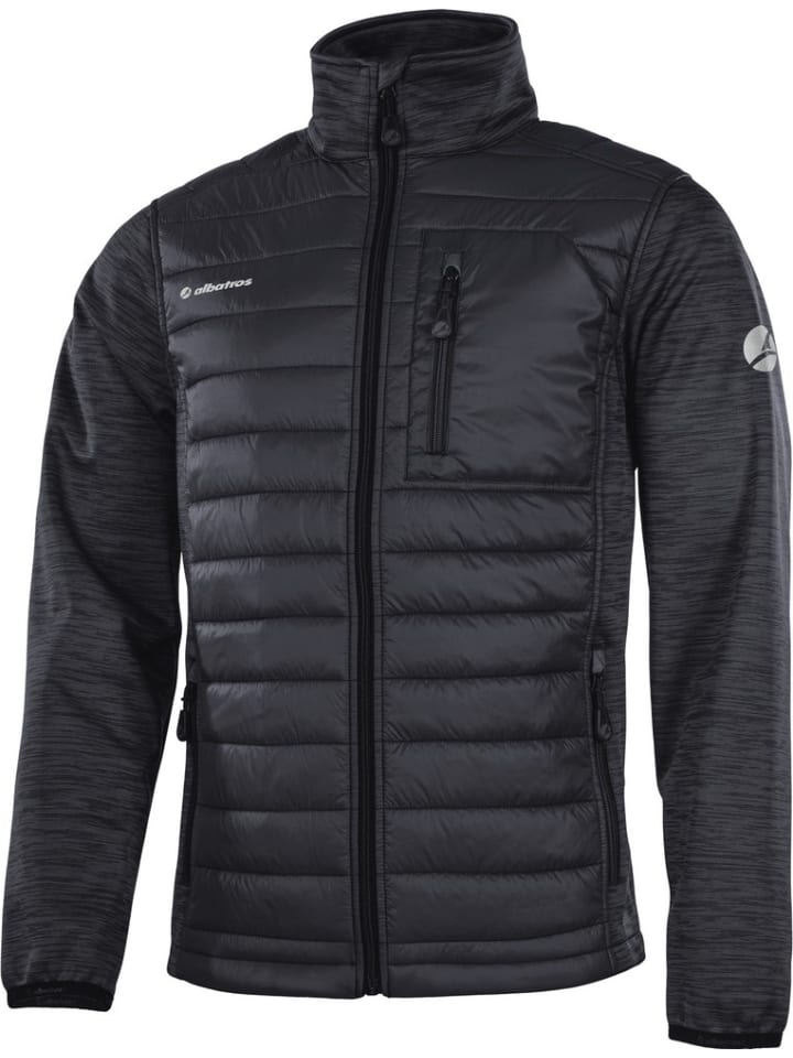 Jacke "Toledo Recycling Hybridjacke" in Schwarz