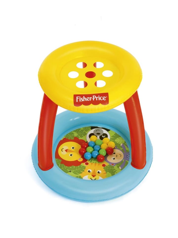 Aufblasbares Planschbecken mit Dach Fisher-Price Bestway 93541
