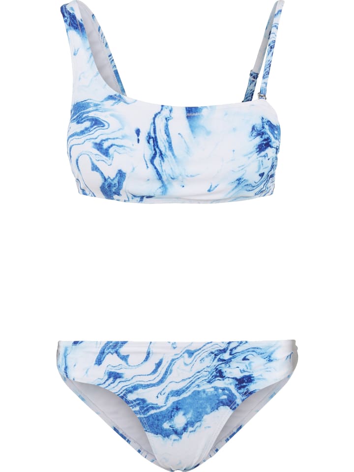 Bikini in ocean white