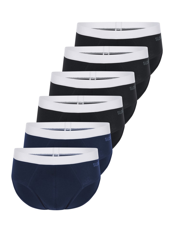 Slip / Unterhose GO ABC 2.0 in Schwarz / Navy