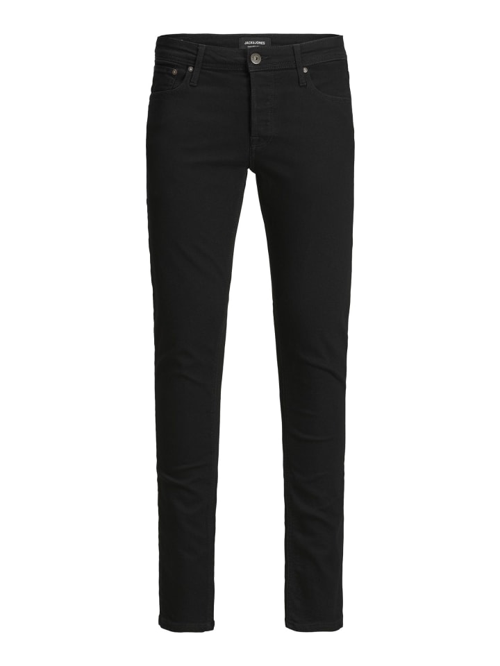 Slim Fit Jeans in Black Denim 1