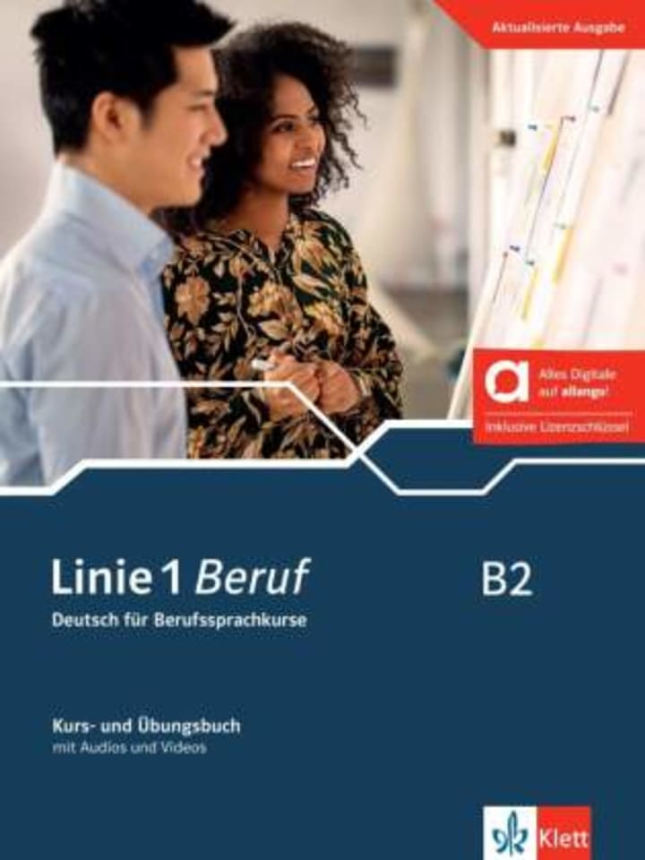 Buch - Linie 1 Beruf B2 - Hybride Ausgabe allango, m. 1 Beilage
