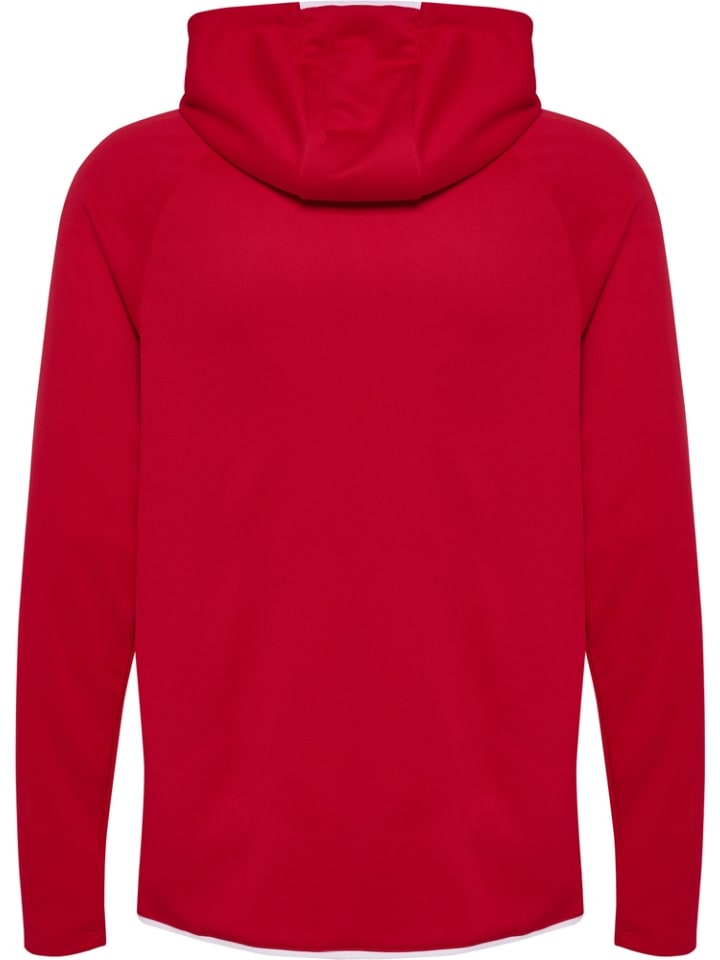 Trainingsjacke "Core 2.0 Zip Hoodie" in Rot