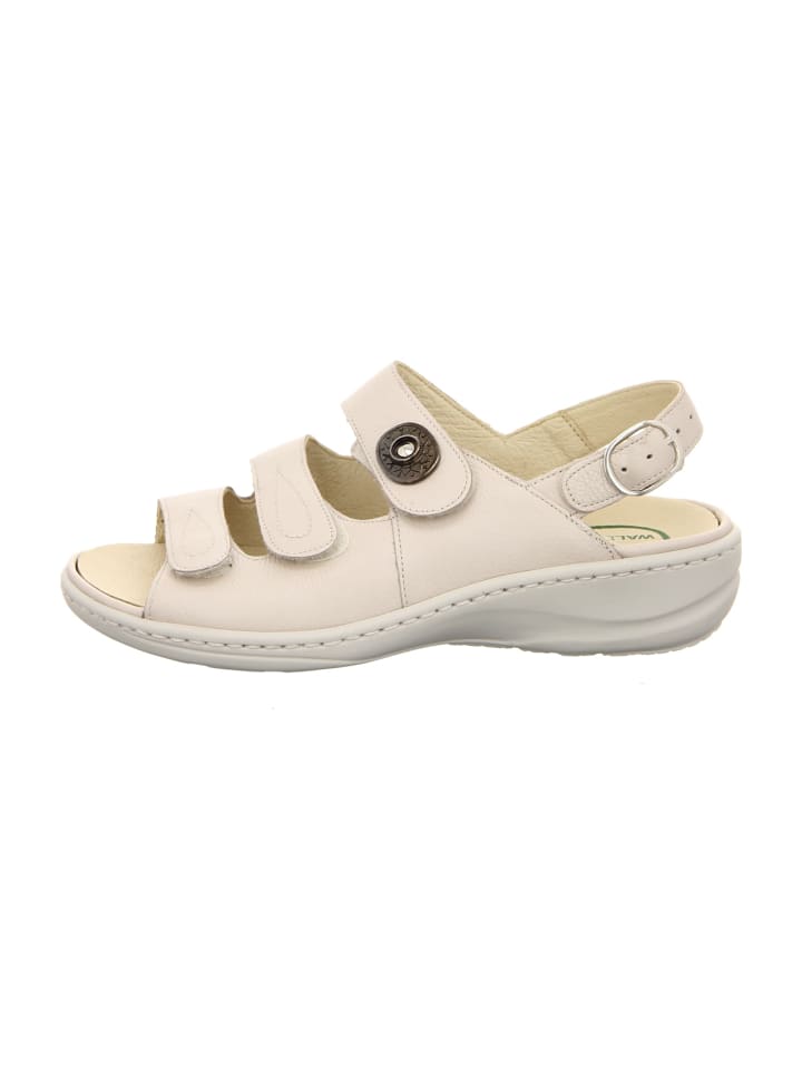 Komfort Sandalen in Weiß