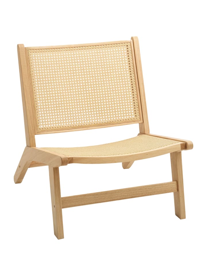 Sessel in Naturholz 70L x 64B x 74H cm