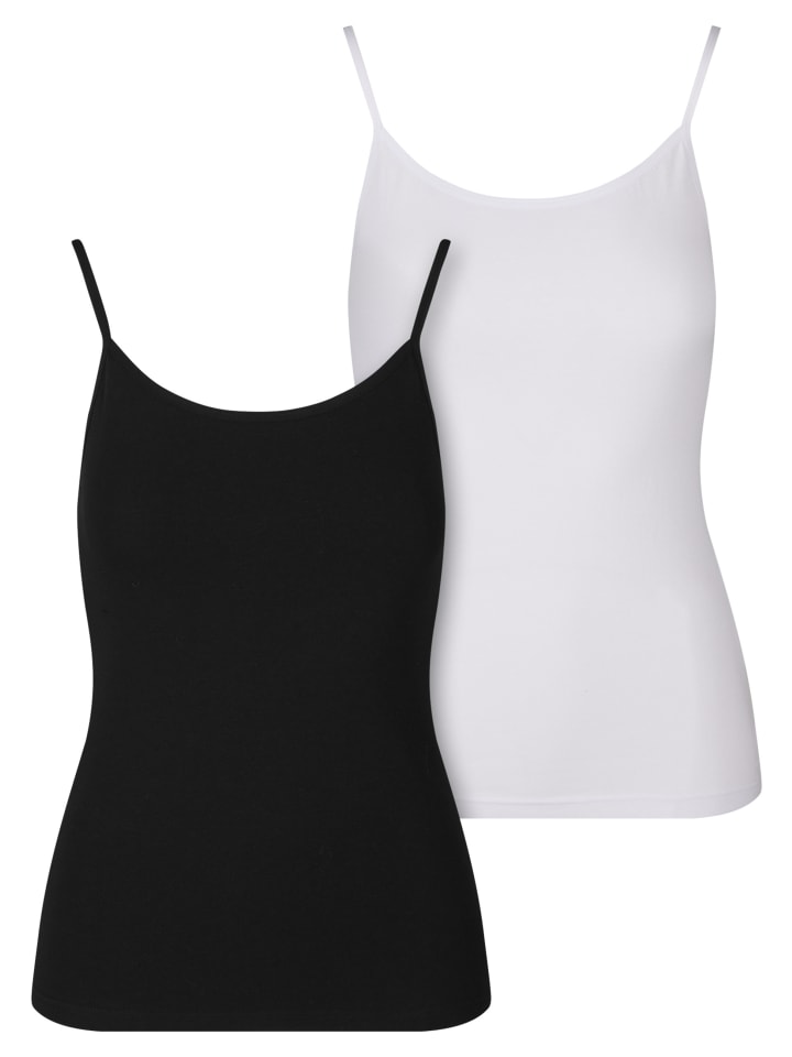 Underwear - Top in black+white