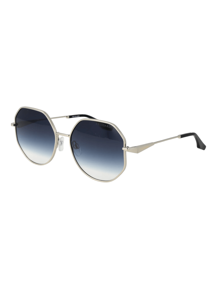 Unisex Sonnenbrillen Rechteck Silber