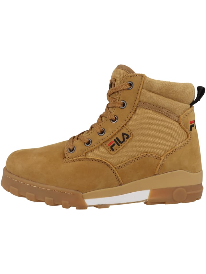 Schnürboots Grunge II Mid in braun