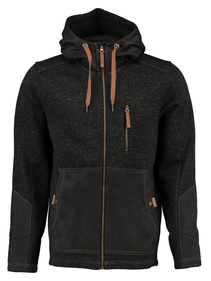 Strickfleecejacke Mumep in anthrazit