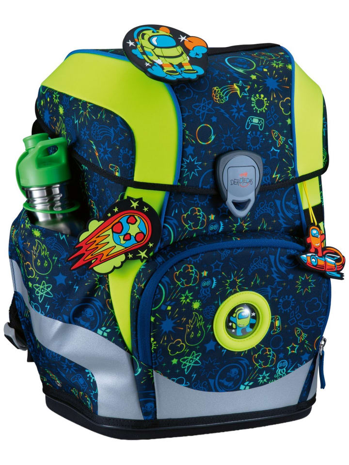 Schulrucksack ErgoFlex Tiny Set in Neon Crazy