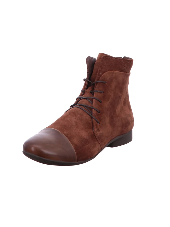 Schnürschuh in braun