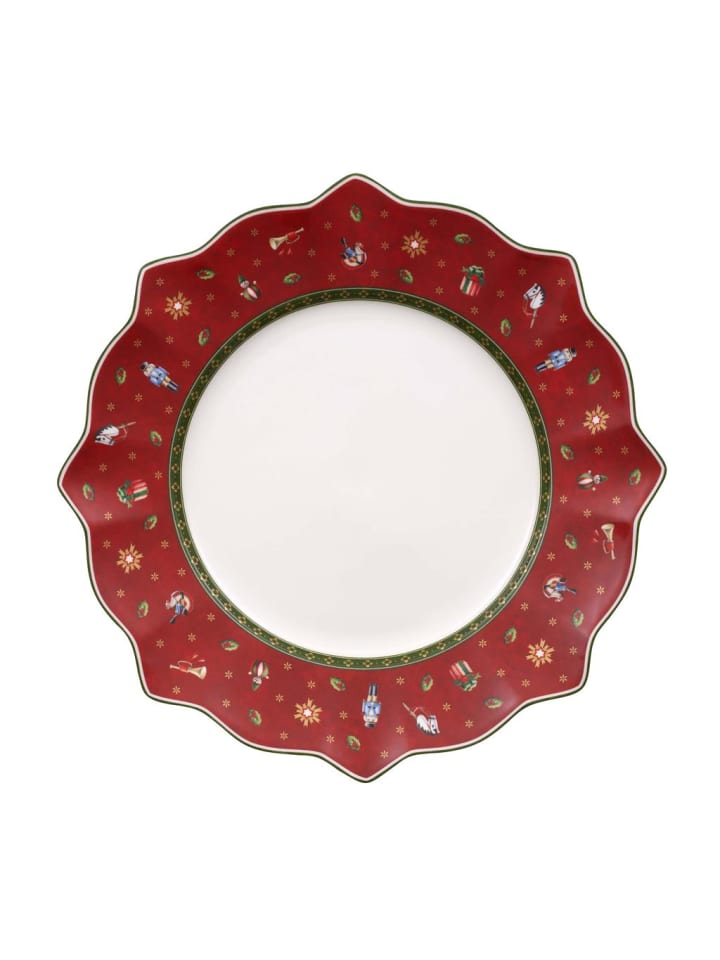 Speiseteller Toy's Delight in Rot ø 28,4 cm