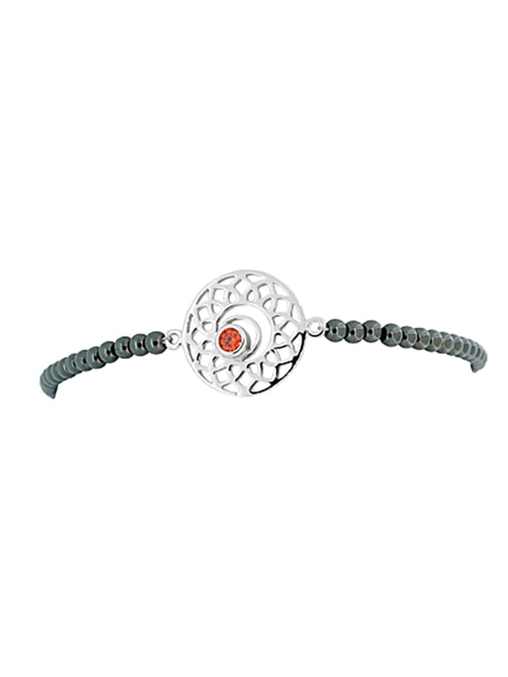 Armband "Sakral-Chakra 16-18 cm" in Schwarz