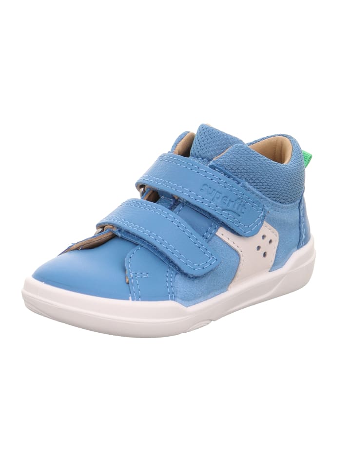 Barfußschuh SUPERFREE in Hellblau/Weiß