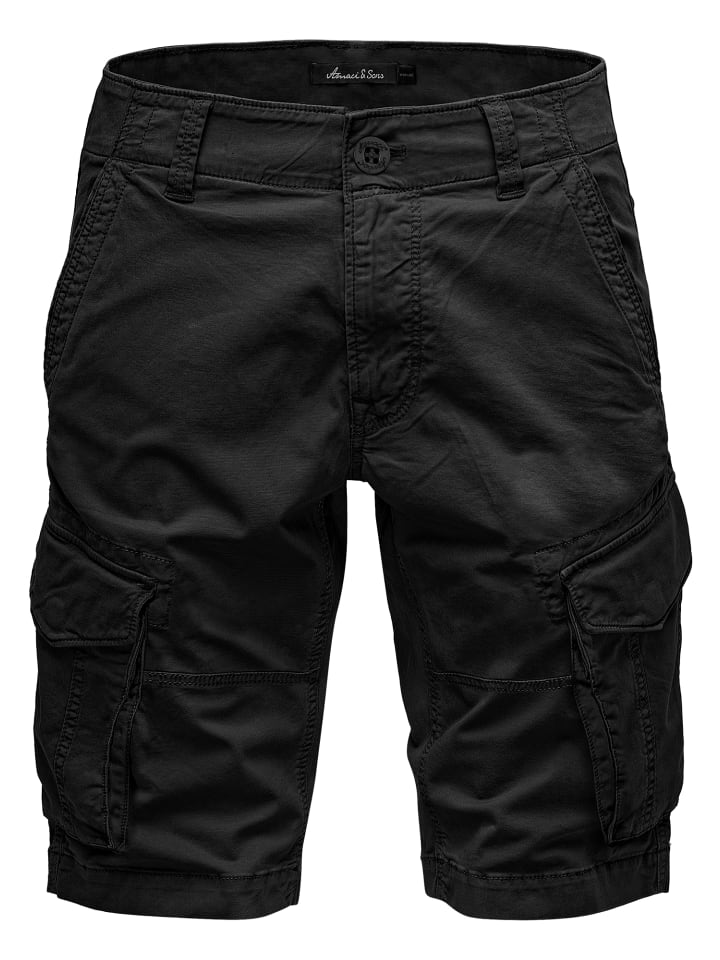 Cargoshorts RIVERLEA in Schwarz
