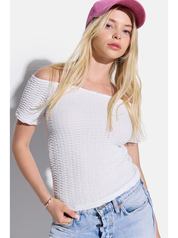 Blouse in Weiß