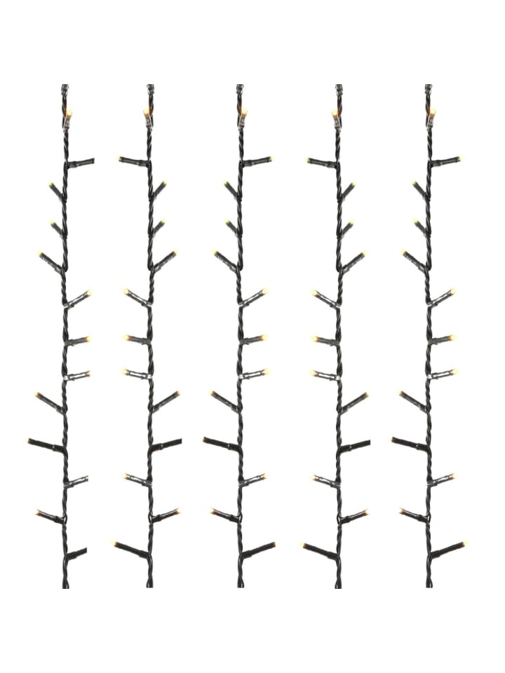 LED Lichterkette Weihnachtslichterkette für Bäume bis 1,8m L: 11m