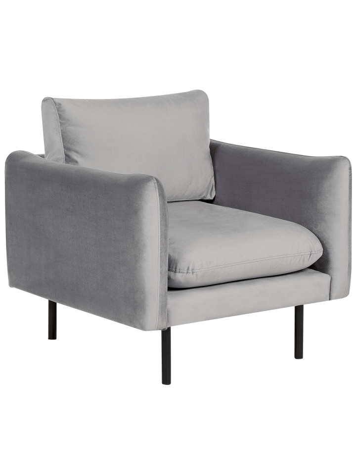 Sessel VINTERBRO in Grau/Schwarz - (W) 83 x (H) 86 x (L) 84 cm
