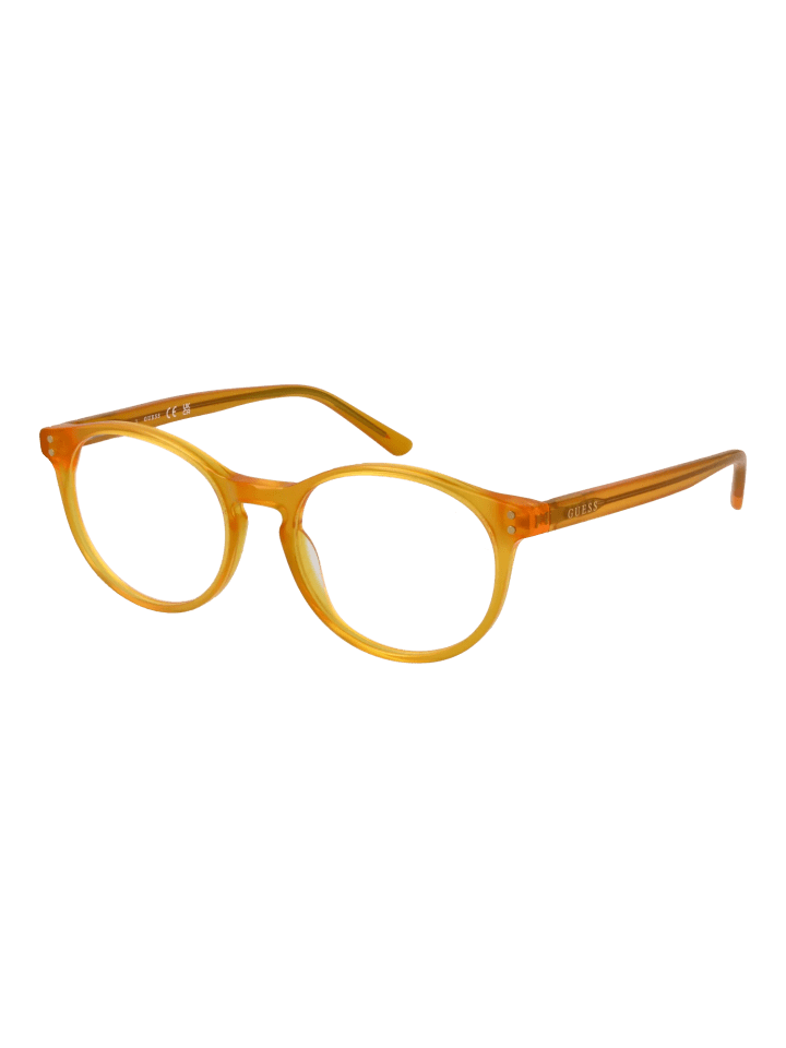 Unisex Optische Fassungen Rund Orange