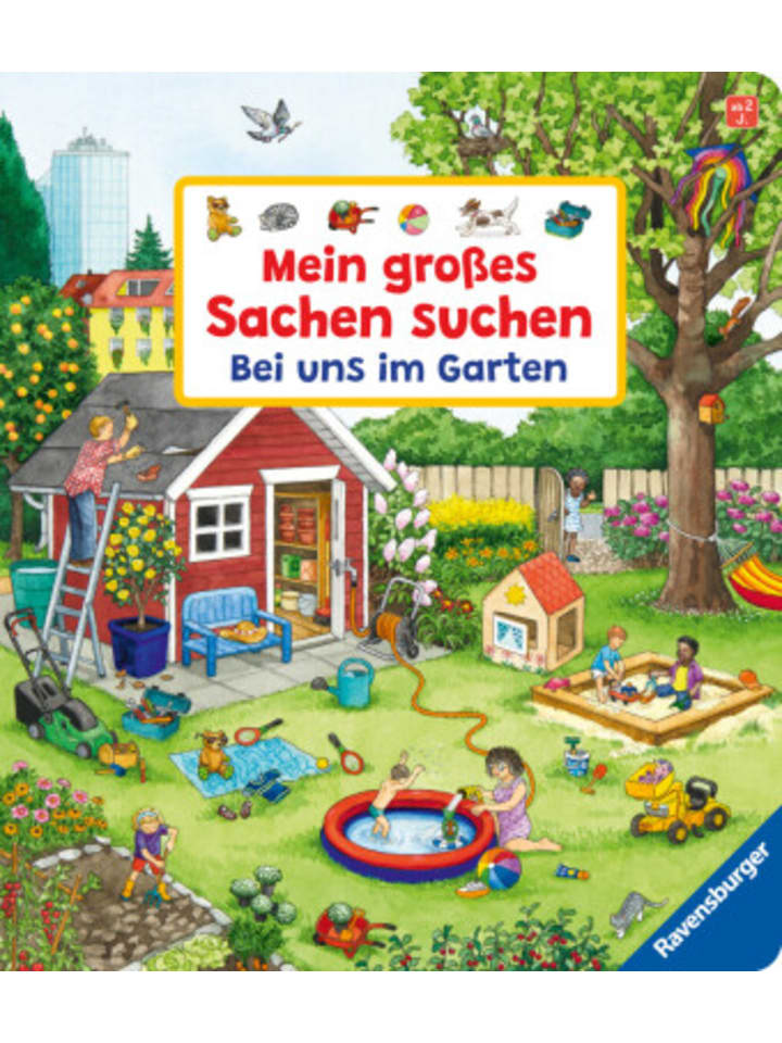 Buch - Mein großes Sachen suchen: Bei uns im Garten