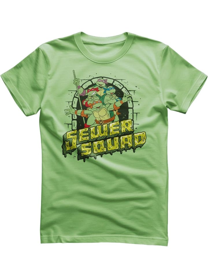 T-Shirt "Sewer Squad T-Shirt" in Grün