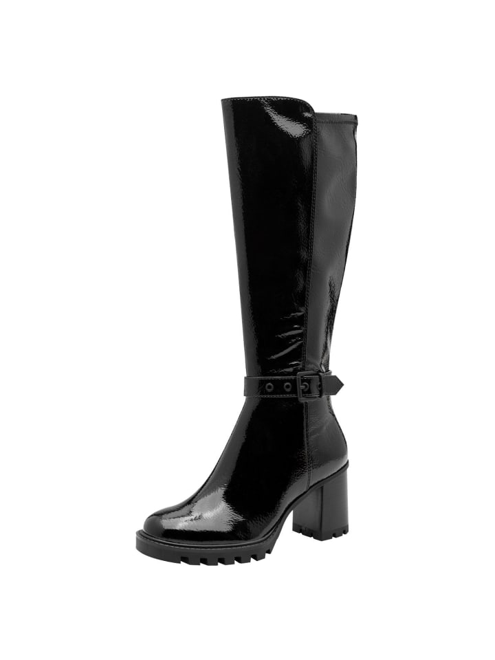 Stiefel in BLACK PAT.