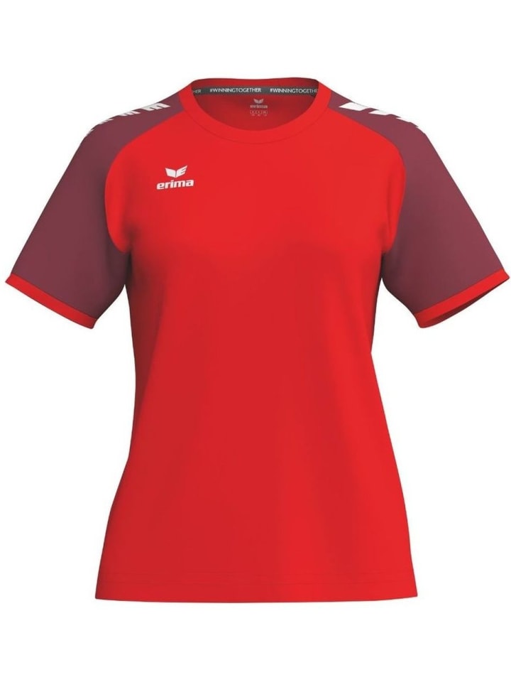 Sportshirt "Wings Jersey Shortsleeve" in Rot